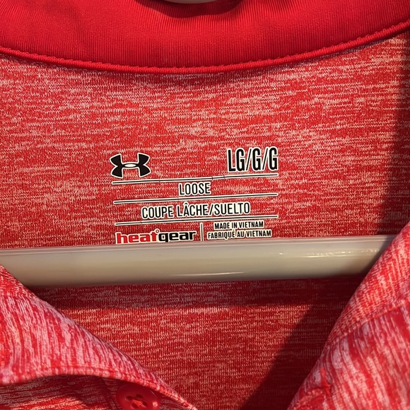 Under Armour Red Polo shirt - Picture 3 of 3